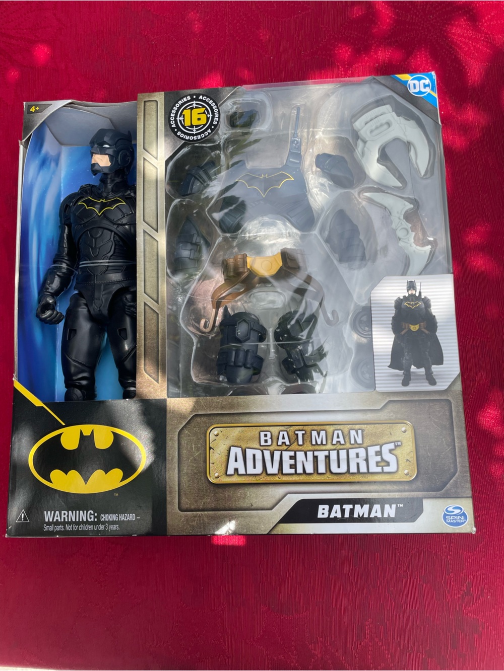 DC Batman Adventures Figure with Black and Yellow Accents